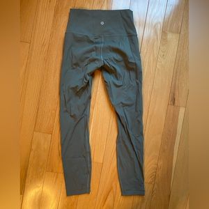 Sage green wunder under lululemon leggings